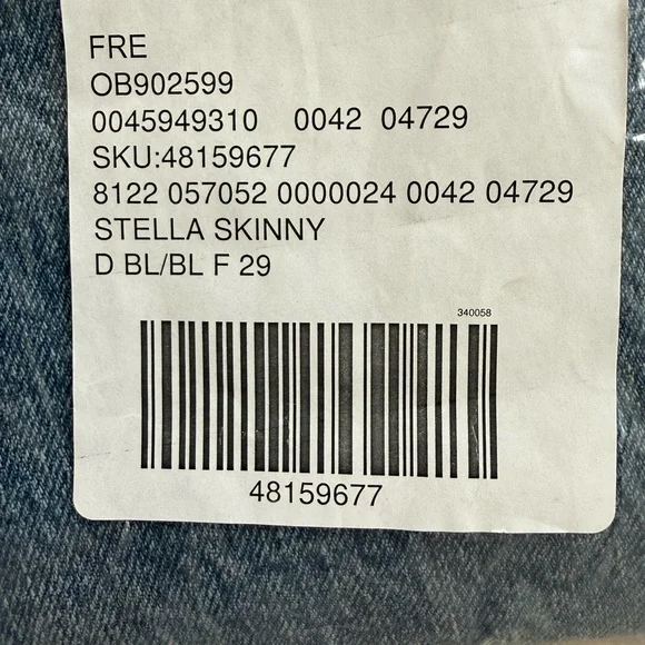 Free People “Stella” Skinny Women’s Jeans - Picture 8 of 8